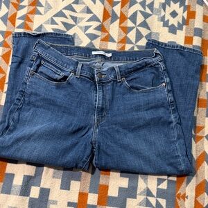 Levi's Classic Capris Jeans